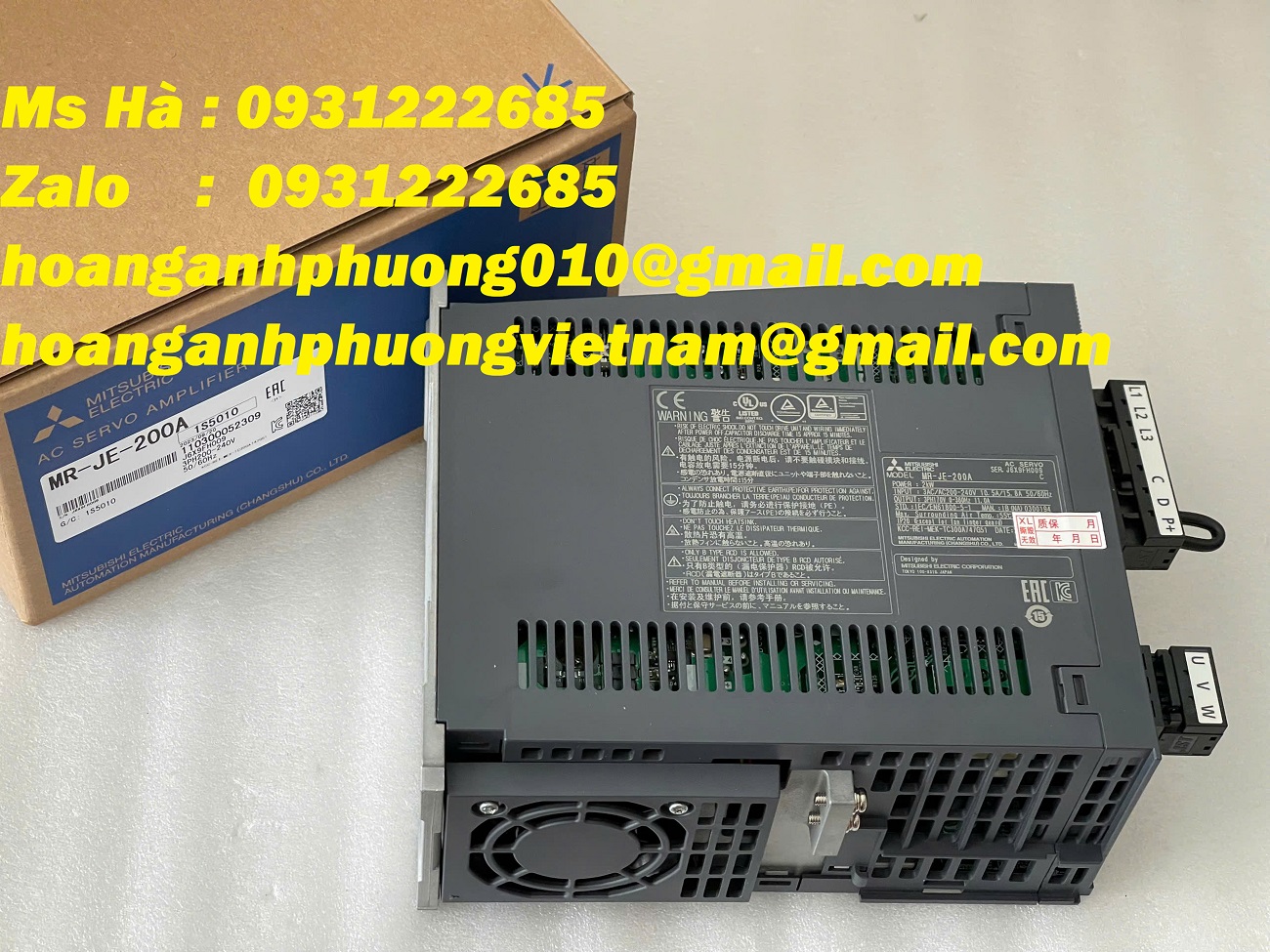 Hoàng Anh Phương - Bộ điều khiển mitsubishi MR-JE-200A